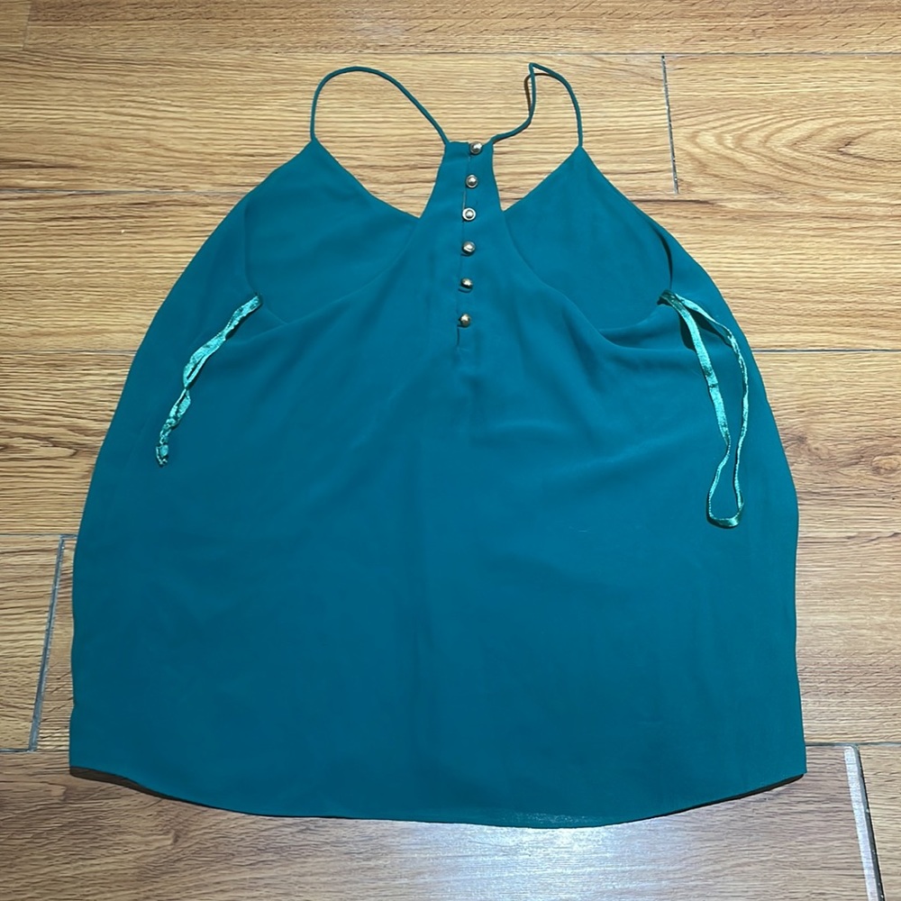 Adorable Green Racerback Tank! - Picture 2 of 3